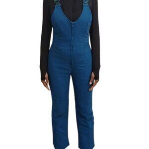 DiTrani teal fitted snow pant size US 10